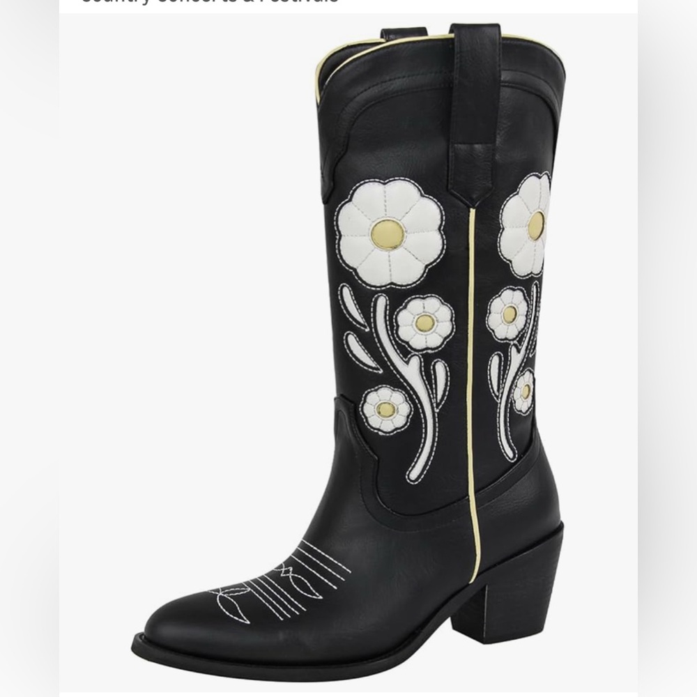 NWT-Cowgirl Boots for Women 5cm Heel US Sizes
